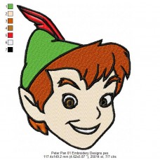Peter Pan 01 Embroidery Designs